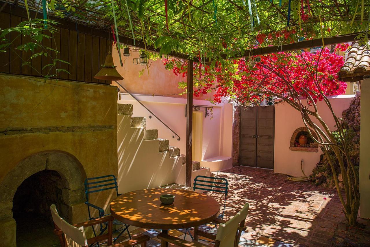 Lefkada Town Traditional House / Cozy Yard Exterior foto